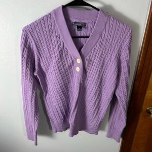American Living Purple Sweater